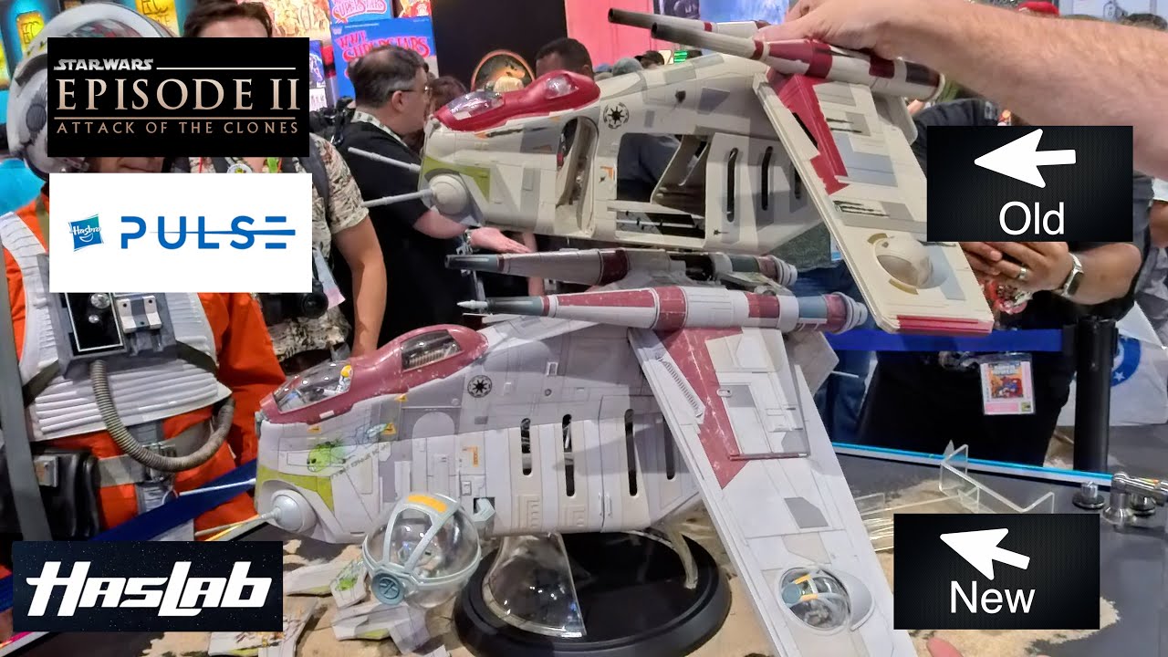 Haslab Star Wars The Vintage Collection LAAT/i Gunship Hasbro Pulse Quick Thoughts on backing it. 🧐