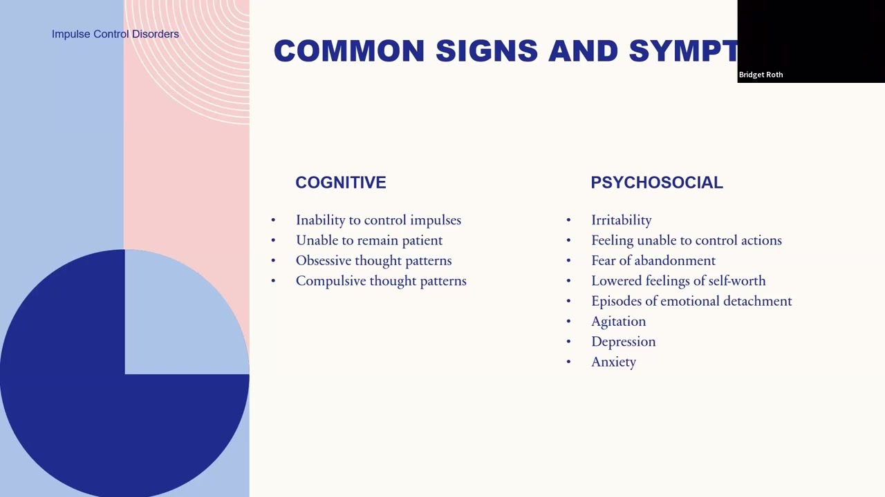 Impulse Control Disorders - The Arc Baltimore Lunch & Learn