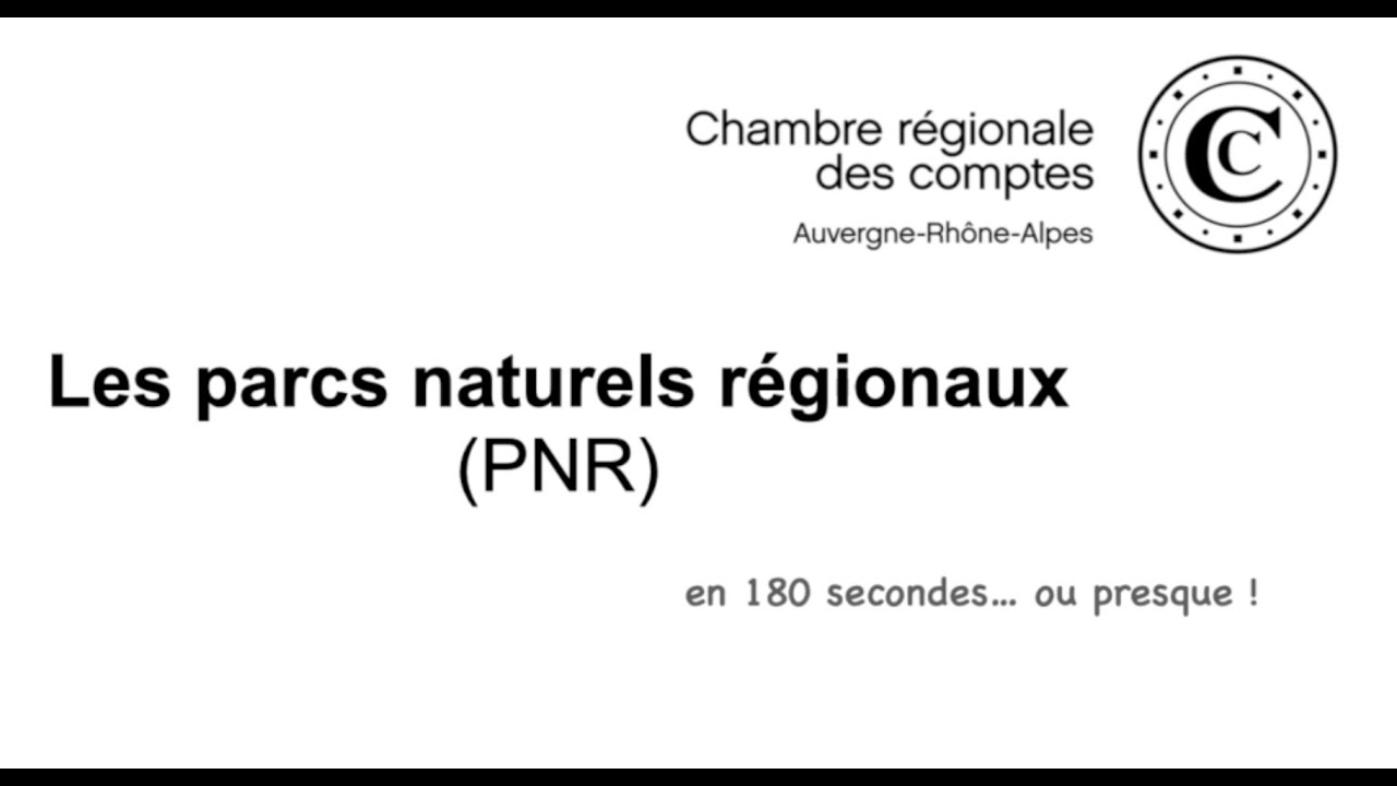 Les parcs naturels régionaux en Auvergne Rhône-Alpes - synthèse de la chambre régionale des comptes