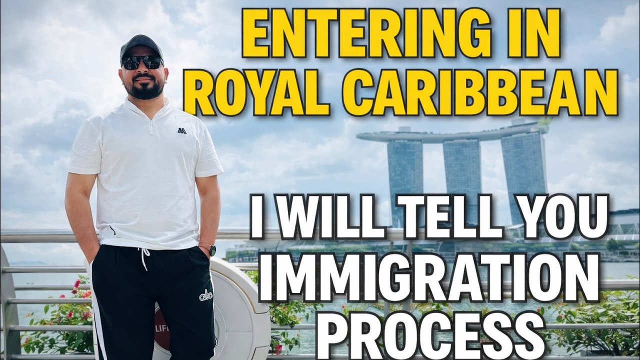 Enterning To the Royal Caribean || immigration Process 