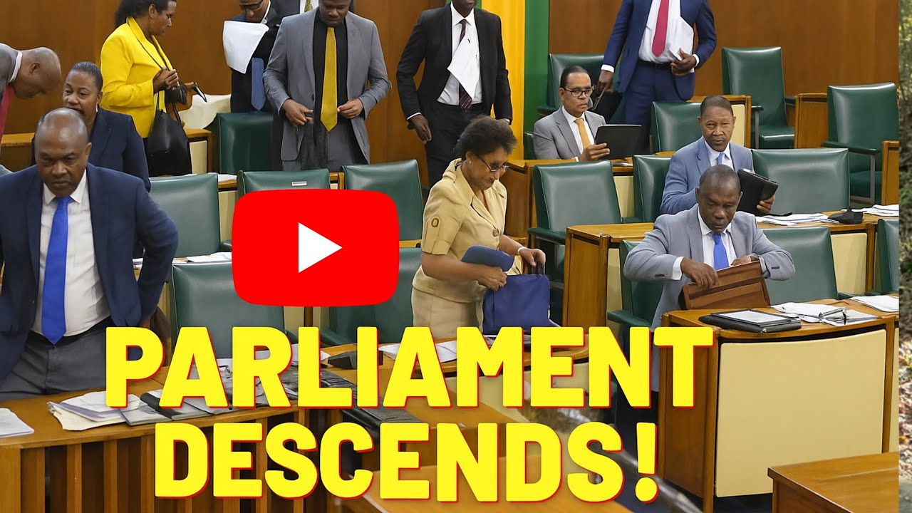 🔴LIVE: Opposition Storms Out Of Parliament Behind Mark Golding On Jamaicans & Cuban Visitors