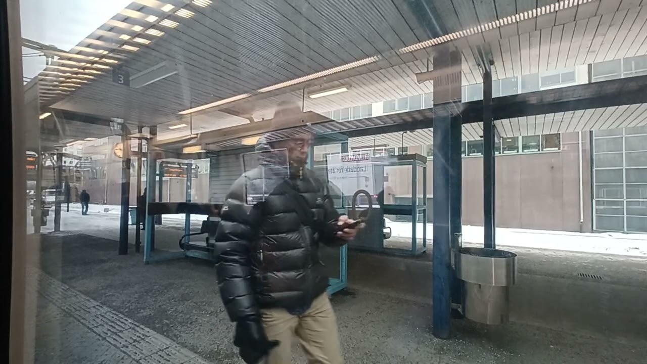 Pendeltåg Från Spånga Till Stockholm Odenplan 