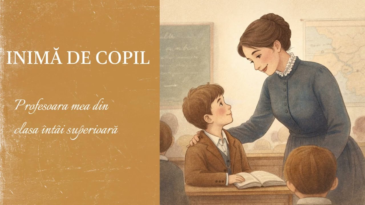 PROFESOARA MEA DIN CLASA I I INIMĂ DE COPIL