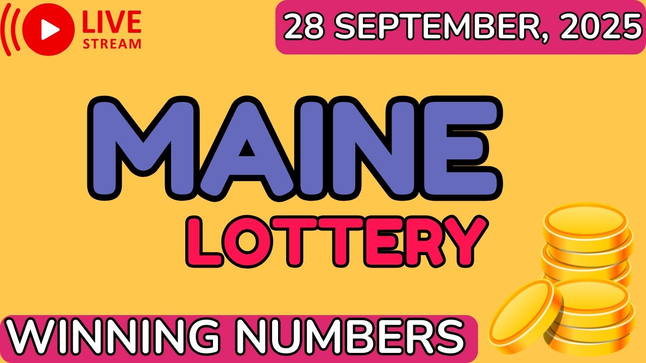 Maine Day Lottery Results For - 28 Sep, 2025 - Pick 3 - Pick 4 - Powerball Draw - Lotto America