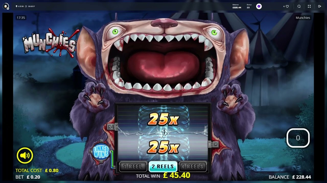 SlotsHawk Plays Munchies by NoLimit City - Free Spins on our Second Spin and a 100x Win!
