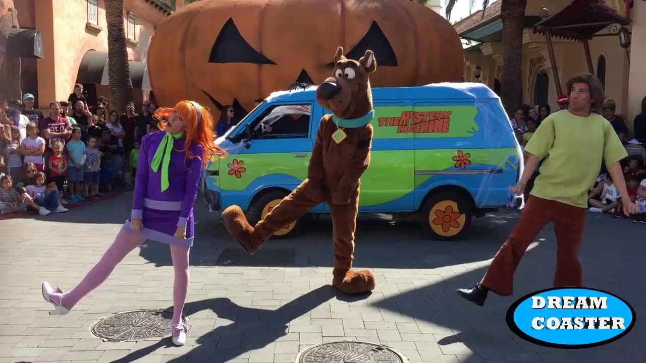 HALLOWEEN PARQUE WARNER 2018 - ESPECTACULO SCOOBY DOO