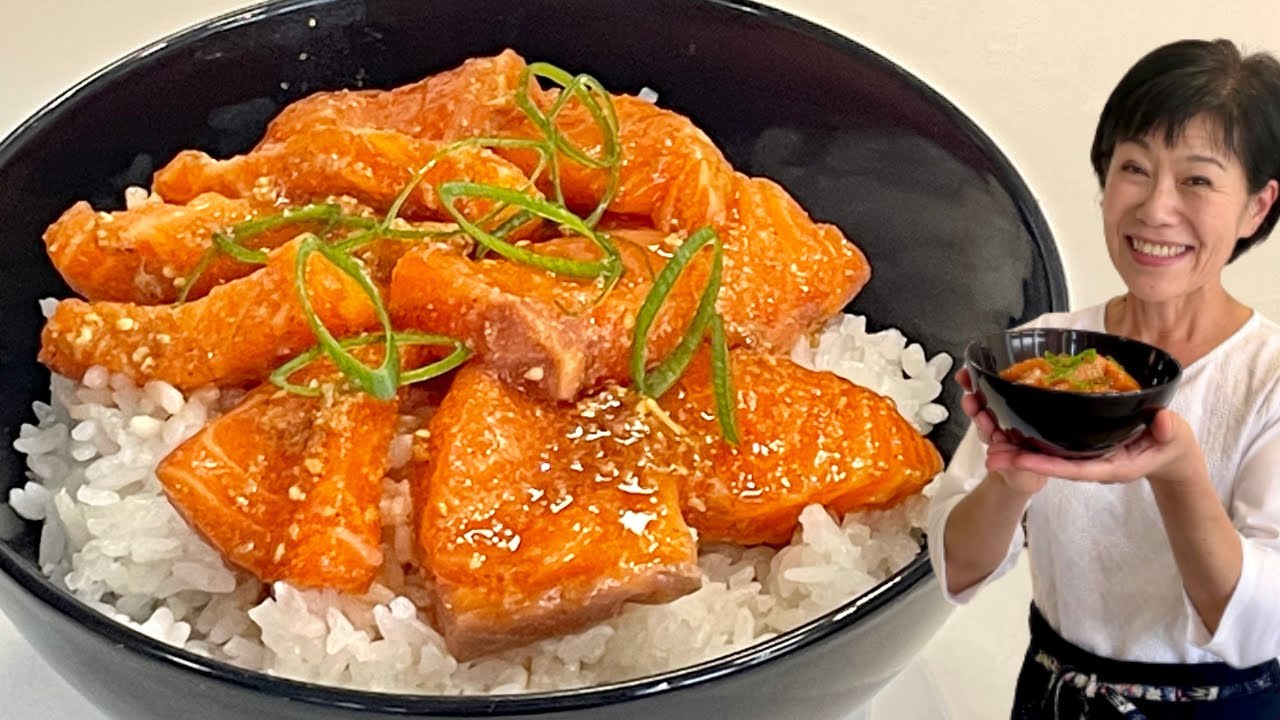 Saumon à la sauce sésame / cuisine japonaise / Kumiko Recette
