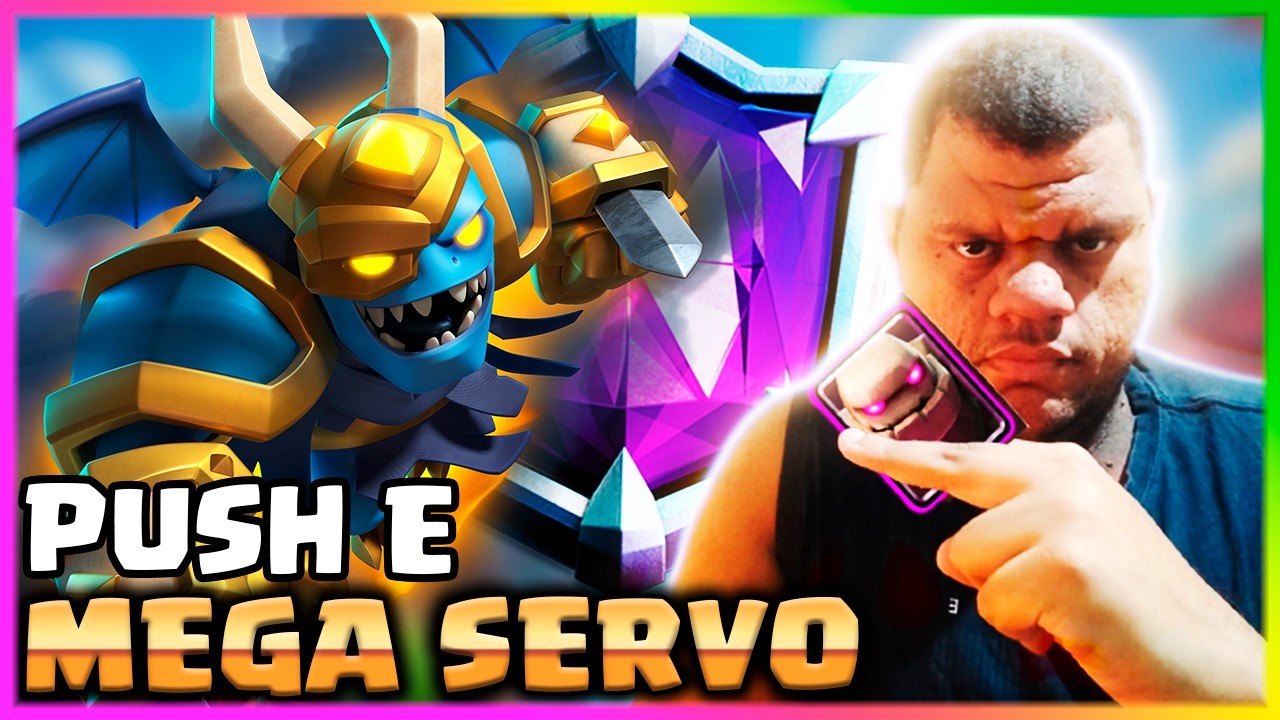 O NOVO MEGA SERVO #clashroyale​