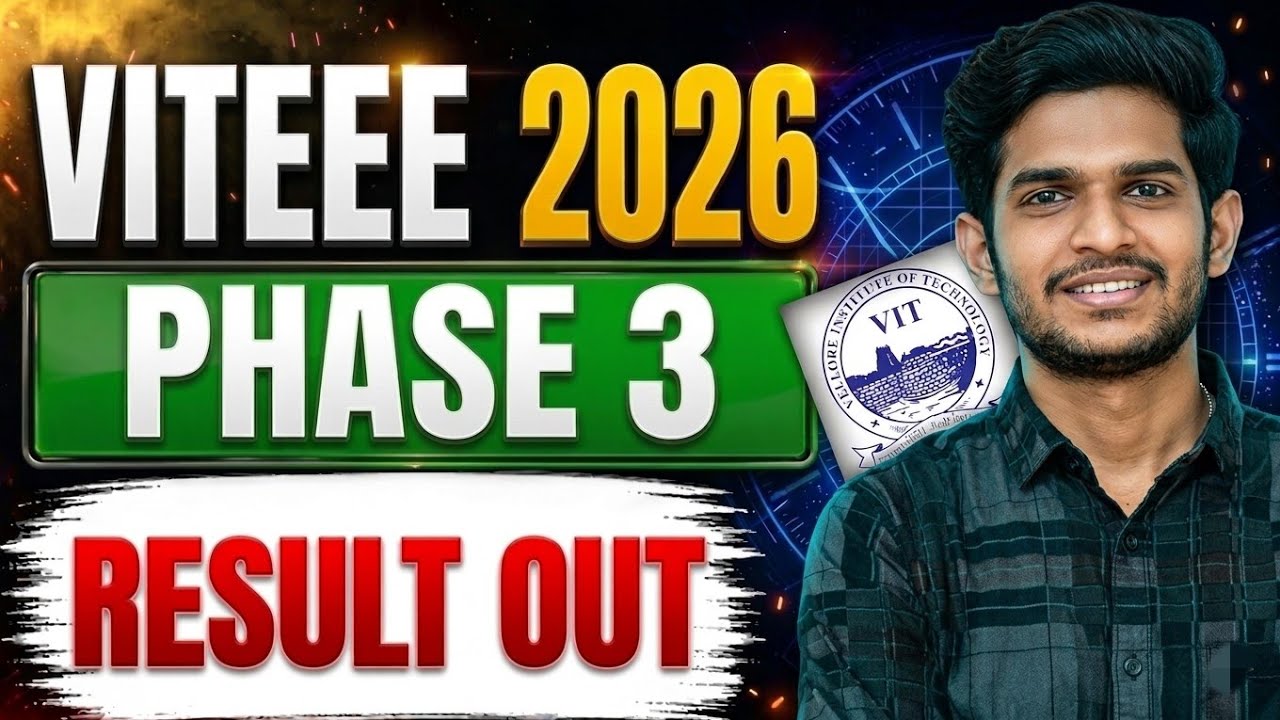 VITEEE Phase 3 Result Out 😱 | Unexpected Phase 4 Reality 