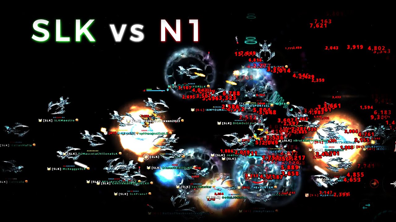 War Universe - [SLK] vs [N1] (+ 7 Clans) - Epic Teamfights 2024 + [The Truth]