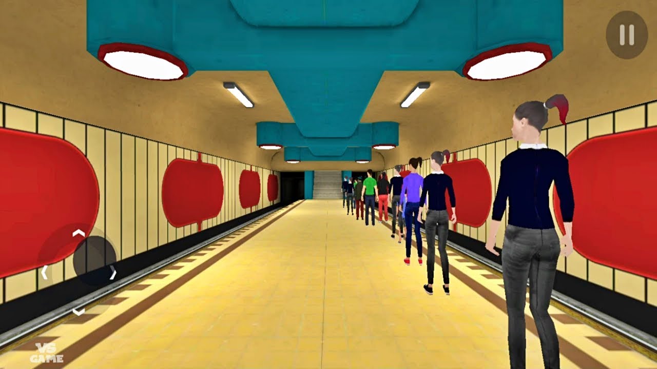 Passenger Mode NordHills Line Subway Simulator 3D Android Gameplay