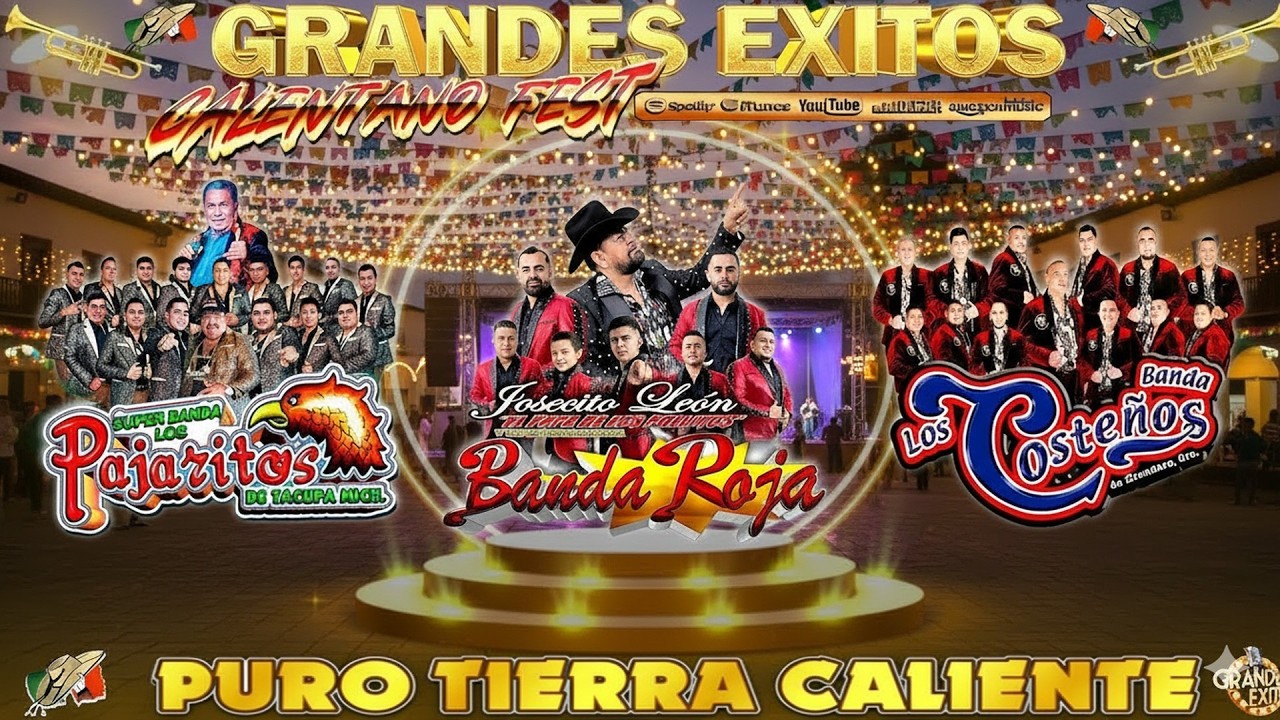 Calentano Tierra Caliente Mix 💥 Banda Roja ft Los Pajaritos De Tacupa ft Banda Los Costeños