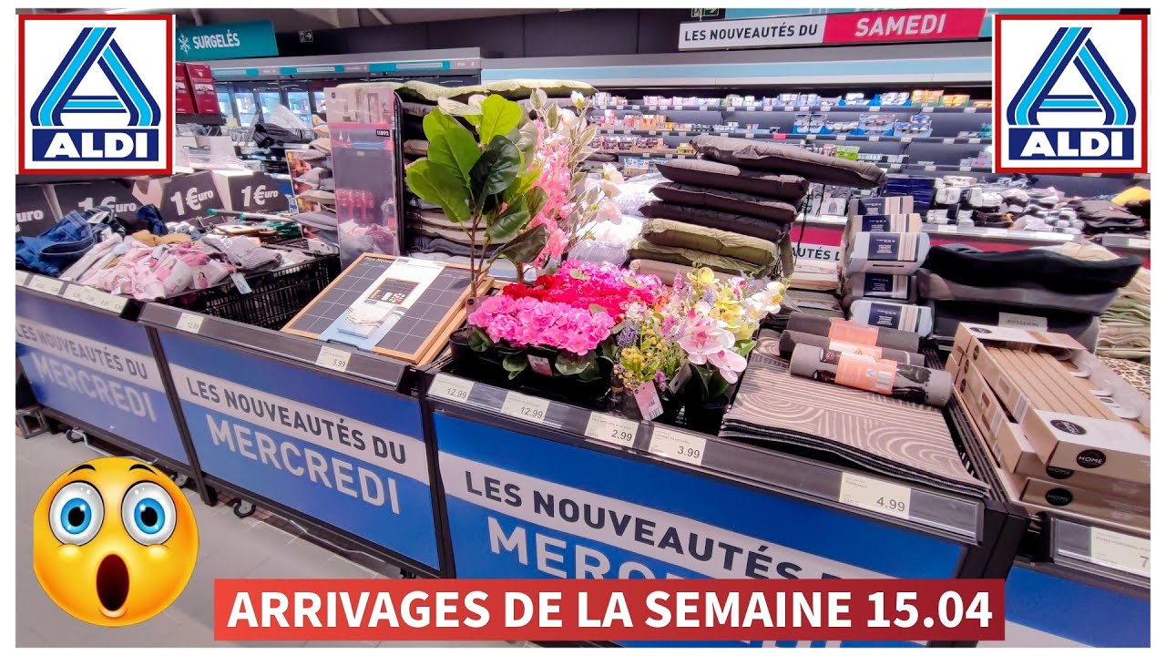 🎀 Aldi Arrivage de la Semaine 15 AVRIL 🎀 TEXTILE 🎀 Jardinage 🎀 CUISINE 🎀 D&Eacute;CORATION 🎀 #aldi
