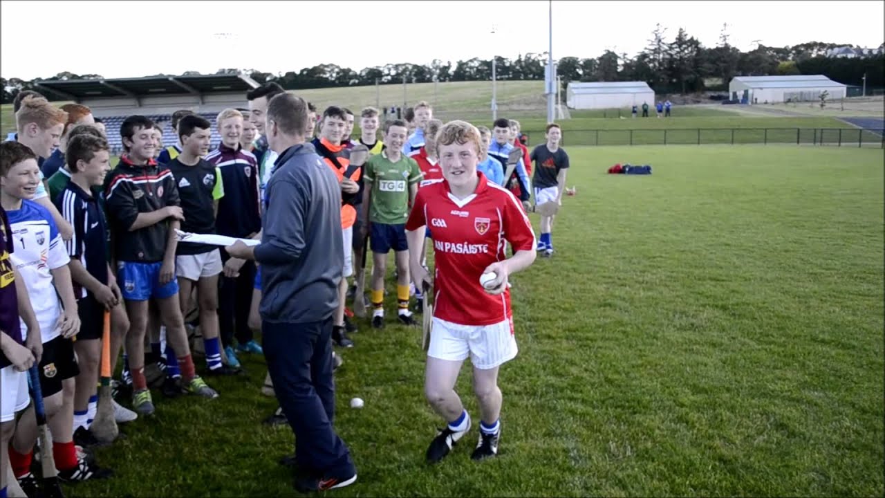 Waterford under 14 charity crossbar challenge for pieta house