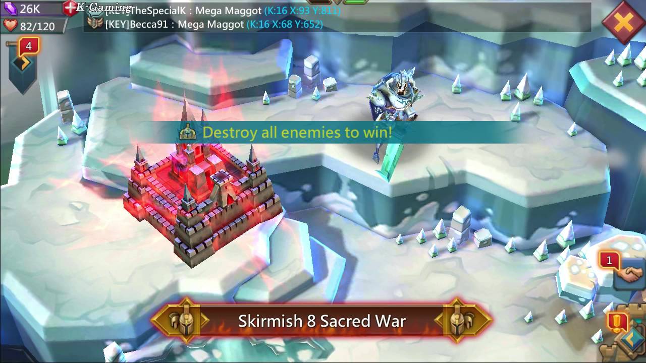 LORDS MOBILE - Skirmish 8 Sacred War