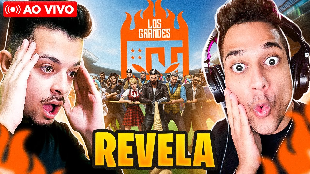 Ao Vivo: REVELA PRO FF Vanquilha e EL GATO! Free Fire