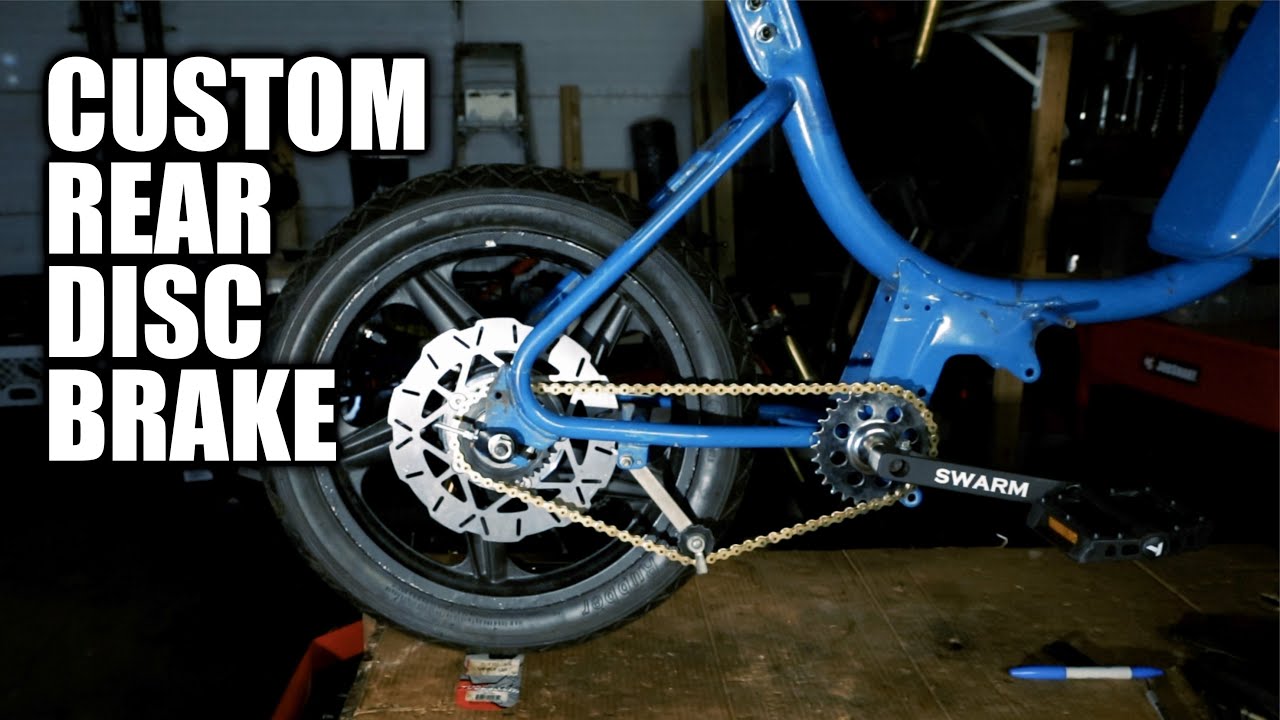 PUCH Moped BBK Rear Disc Brake Upgrade