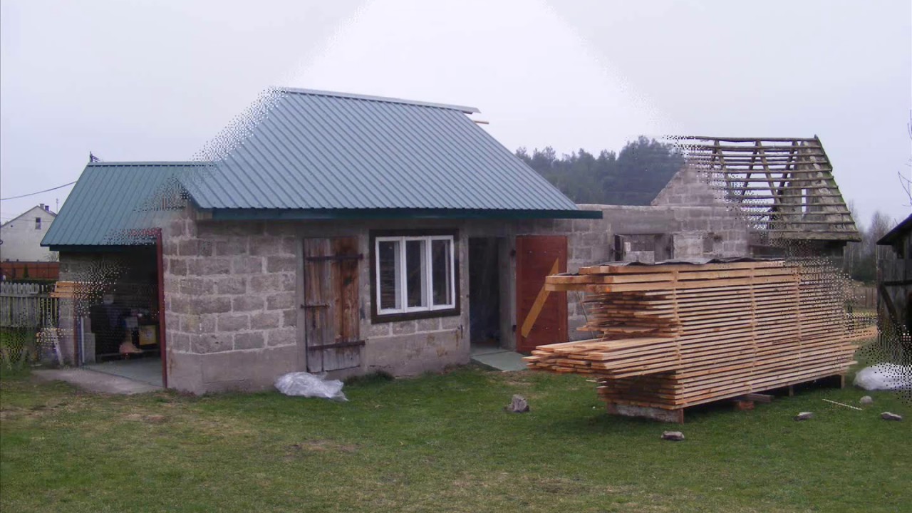 Przebudowa chlewu na warsztat.