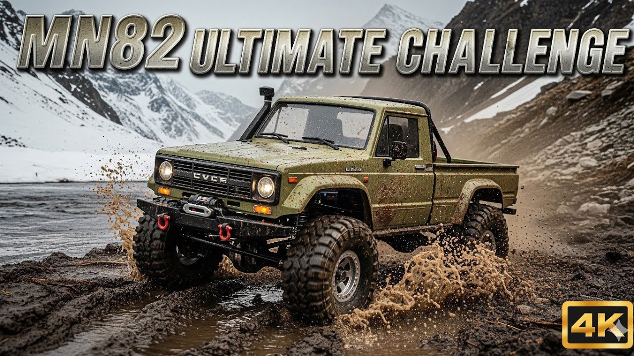 RC 4WD Ultimate Offroading Action: Snow, Water, Mud and Mountain #rchobby #rc4wd 