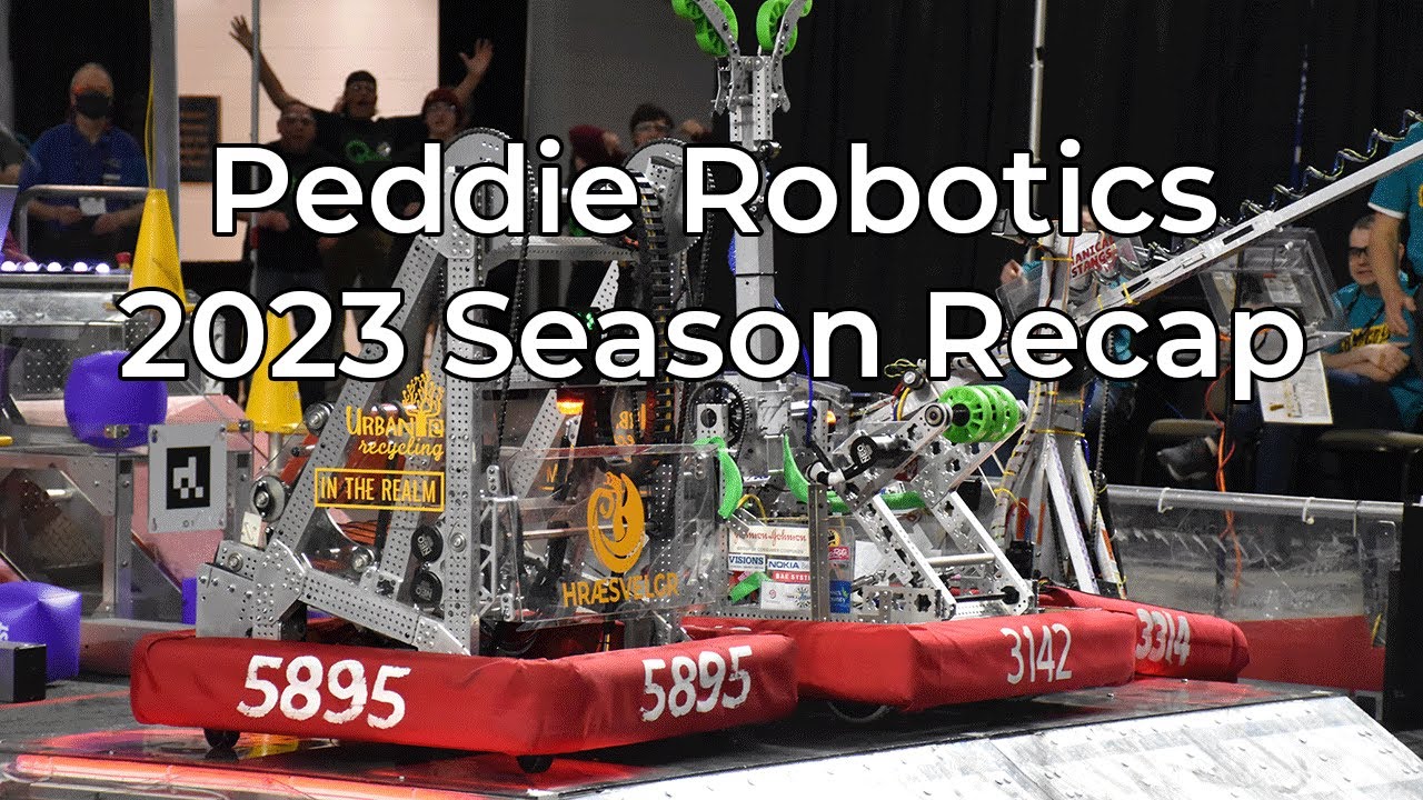 FRC5895 Peddie Robotics 2023 Season Recap