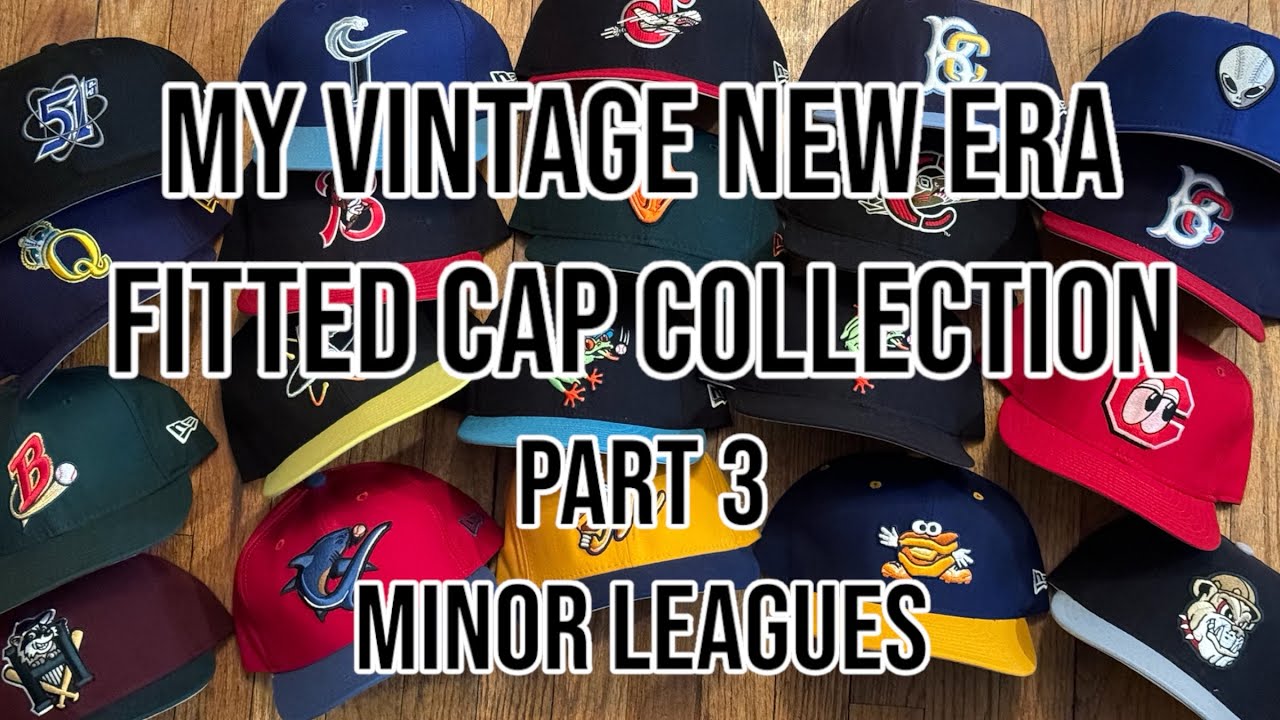 My Vintage New Era Fitted Cap Collection Part 3 - Minor Leagues