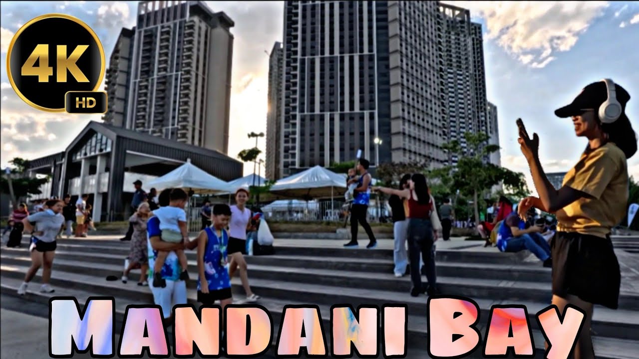 Stunning Waterfront Views! | Walking Tour at Mandani Bay Boardwalk, Mandaue City, Cebu 🇵🇭