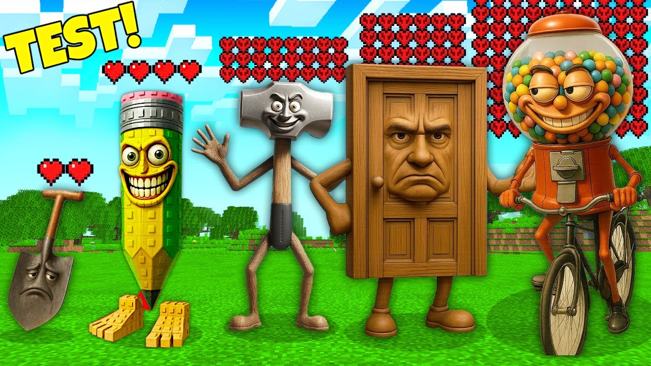 KTÓRY BRAINROT MA NAJWIĘCEJ ZDROWIA w Minecraft?!