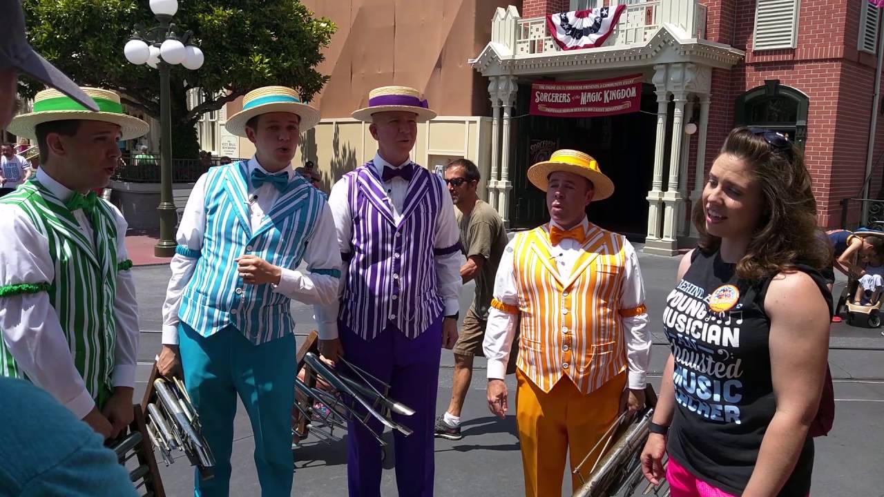 Mrs. Ogg with the Dapper Dans.  Lida Rose.