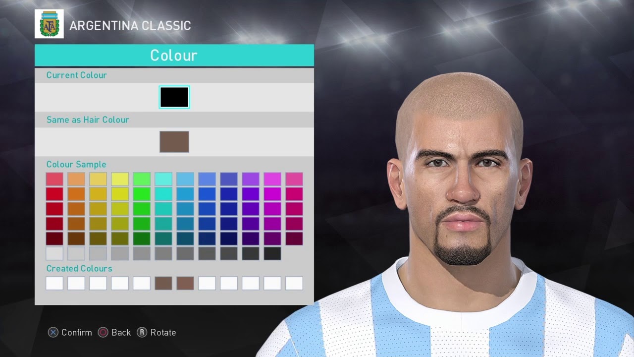 PES 2018 VÉRON (face + stats)