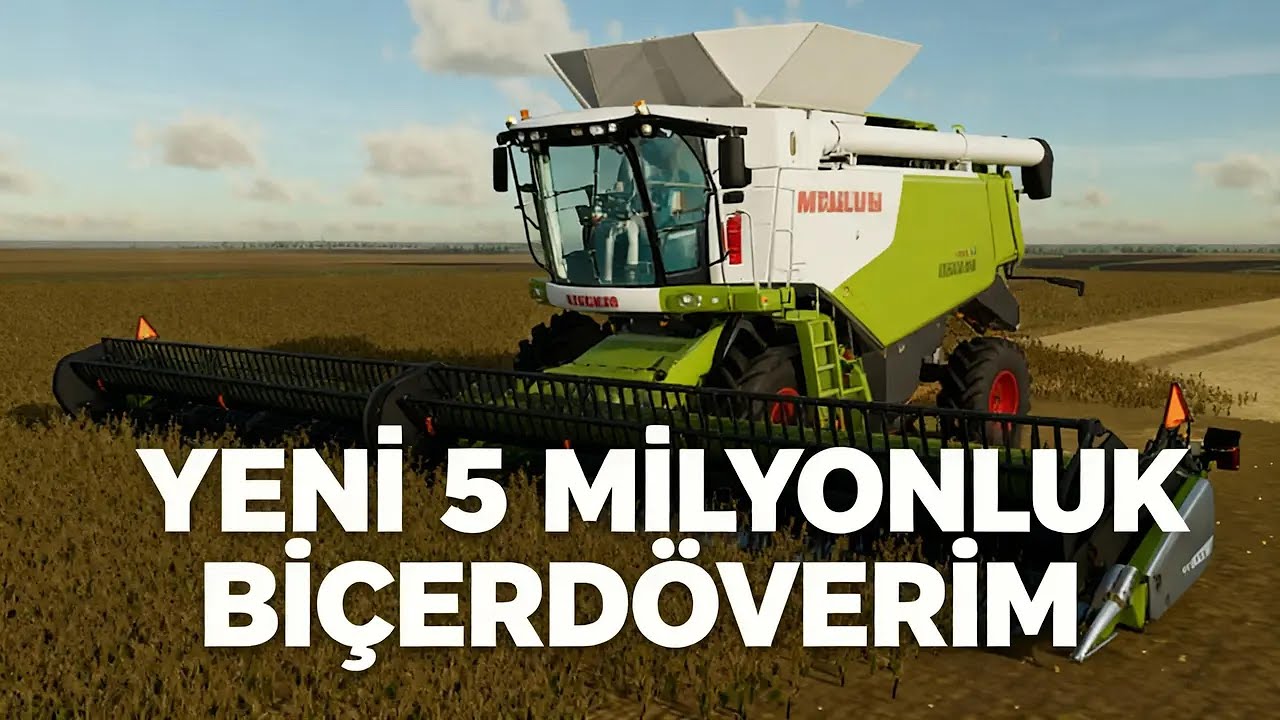 5 MİLYON LİRALIK YENİ BİÇERDÖVER VE SOYA HASADI FS22// BÖLÜM 12