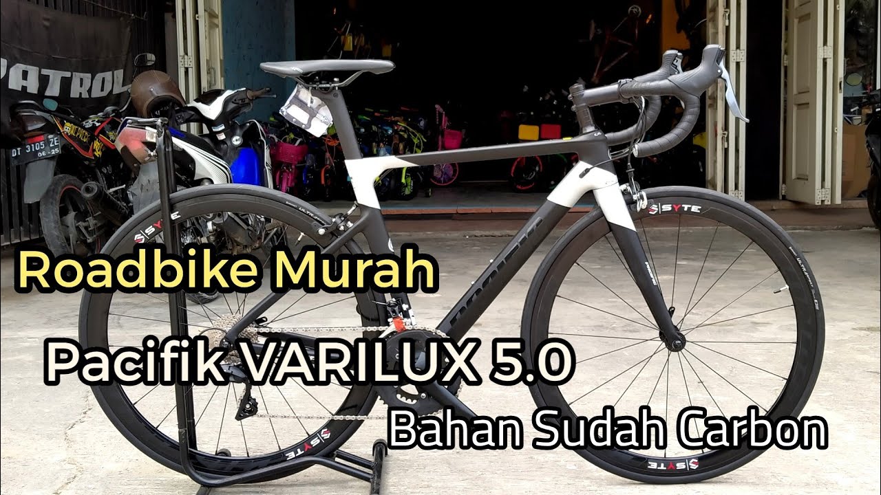 Pacifik Roadbike Varilux 5.0 frame Carbon  || Roadbike Termurah Se indonesia