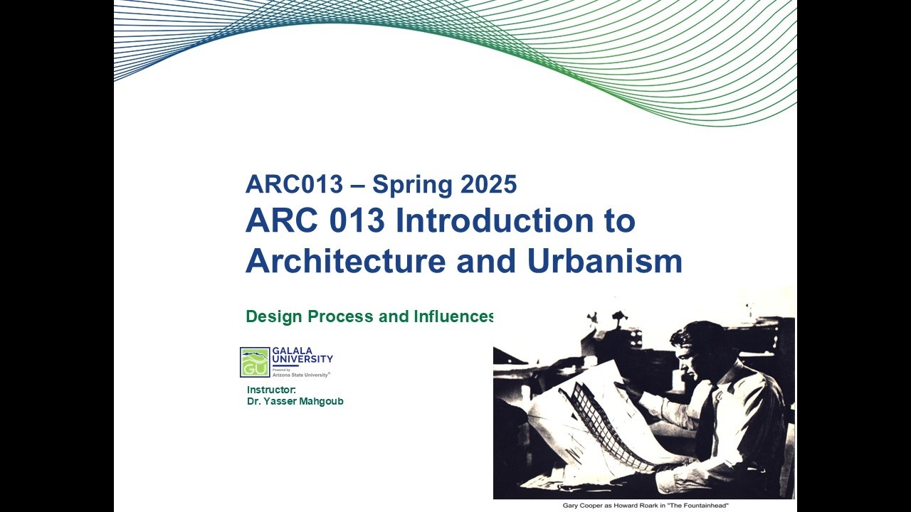 GU ARC484 Design Process and Influences