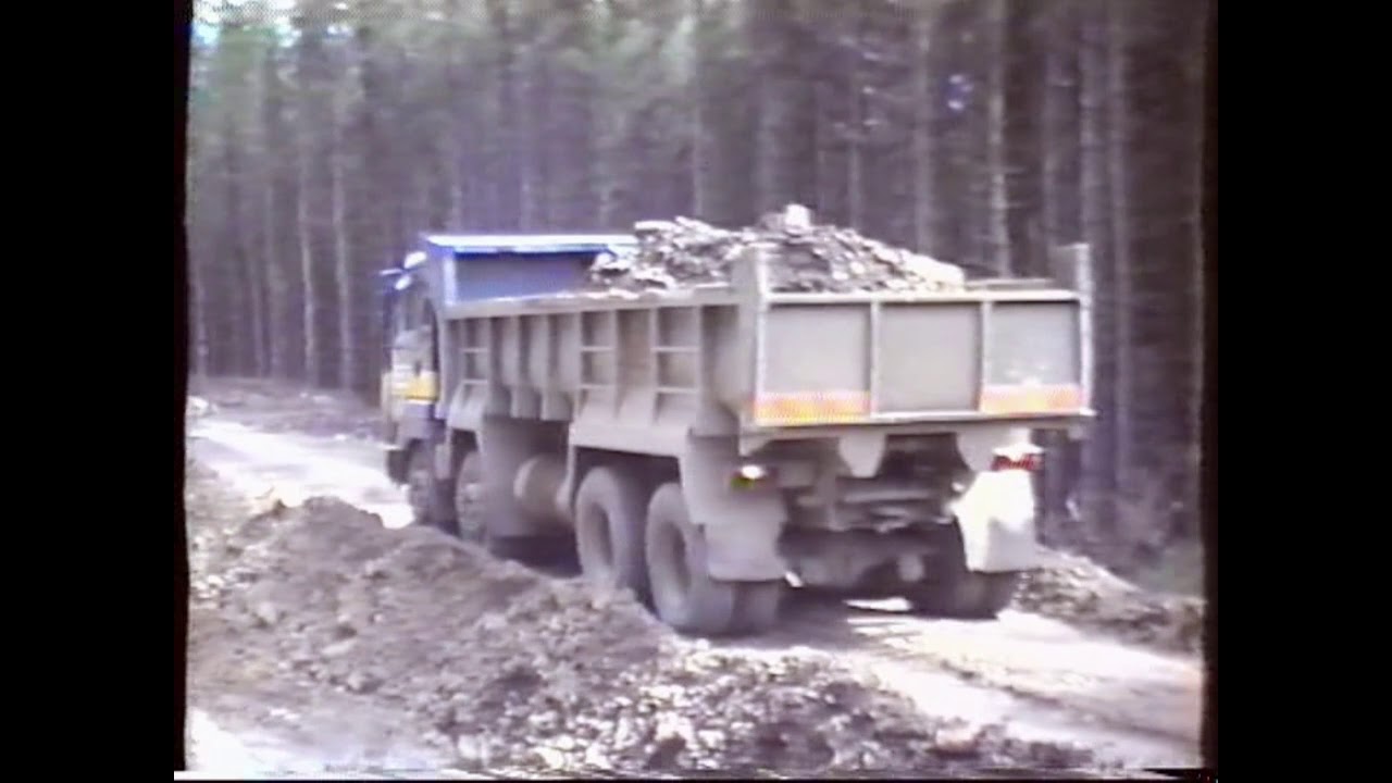 Quarry working and Forest Road making - Isle of Mull