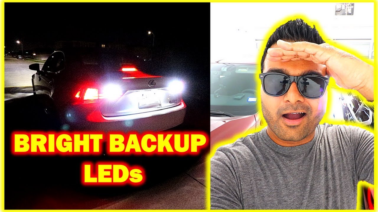 HOW TO Install BRIGHT Backup LEDs on LEXUS IS!! (INSANE)