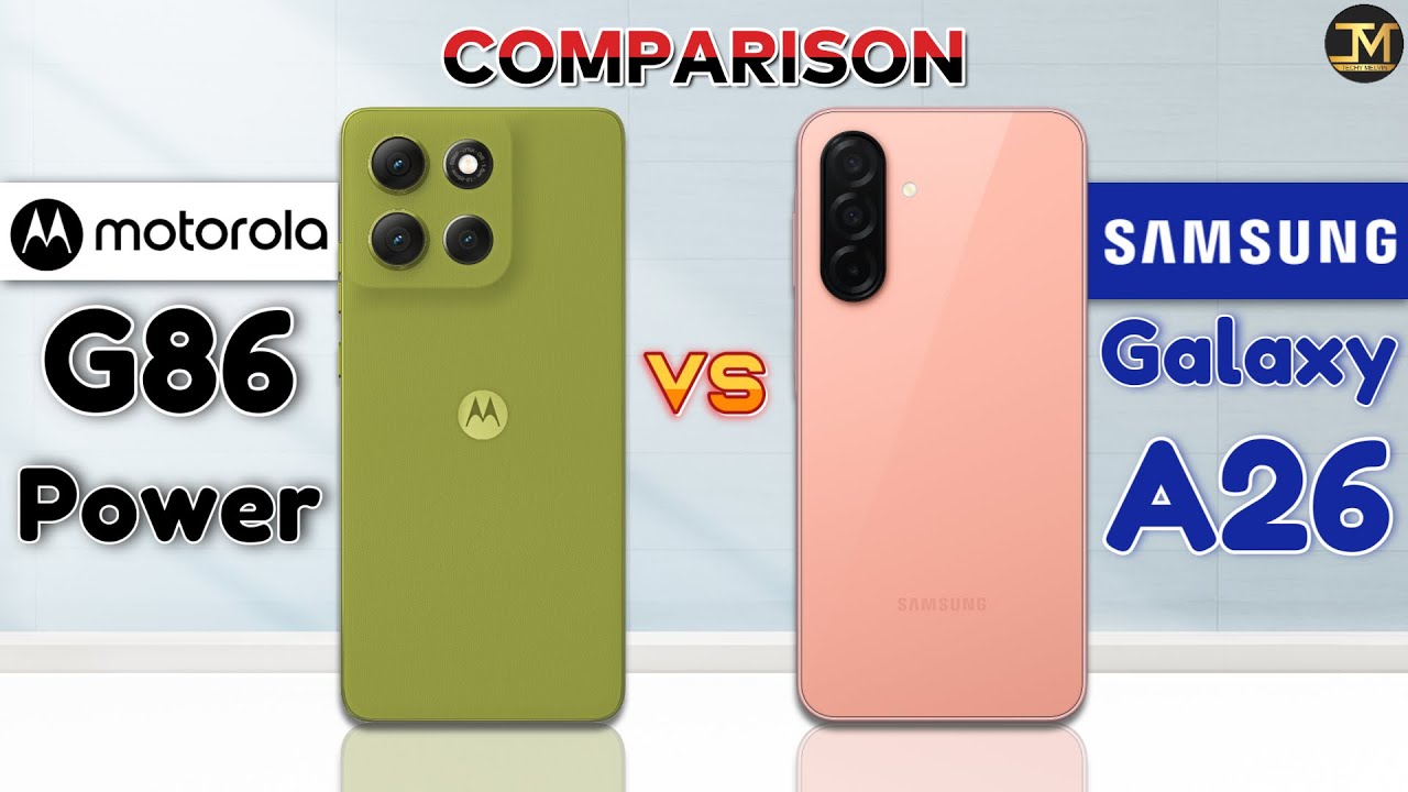 Motorola G86 Power vs Samsung Galaxy A26 : Which Phone is Best❓😮