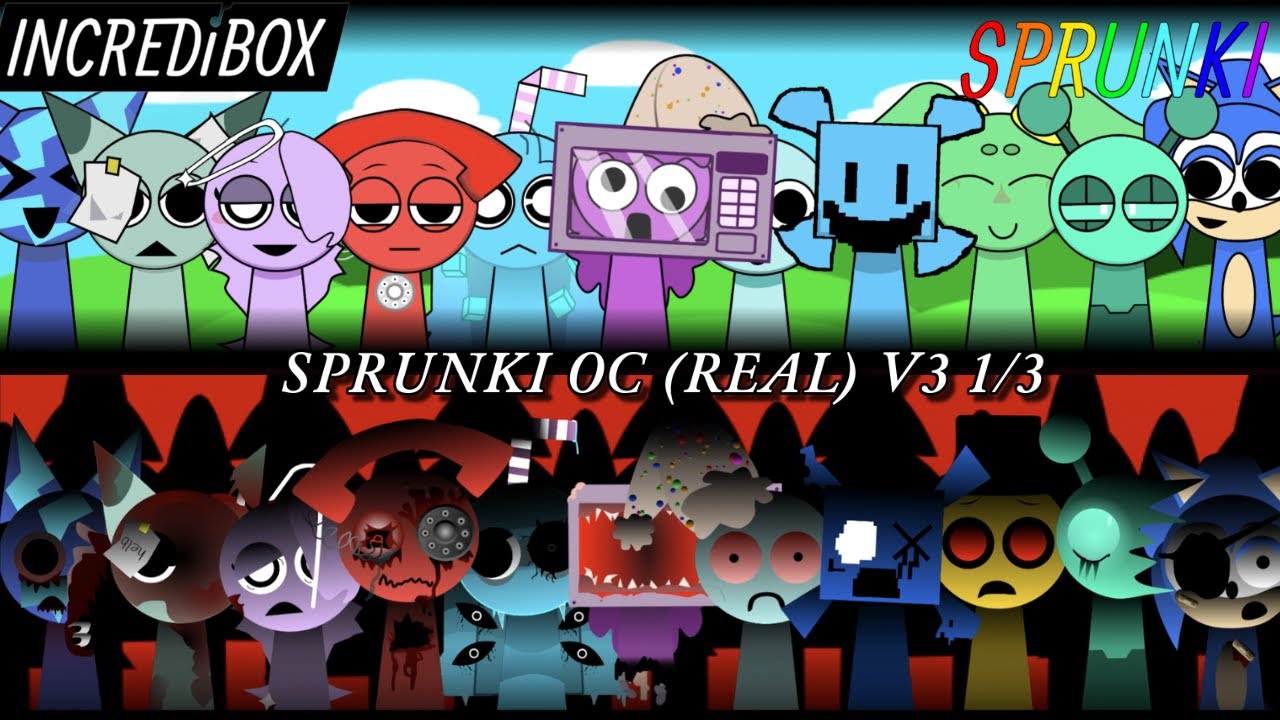 Incredibox Sprunki - OC (Real) V3 PART 1/3 - Fun & Horror Gameplay