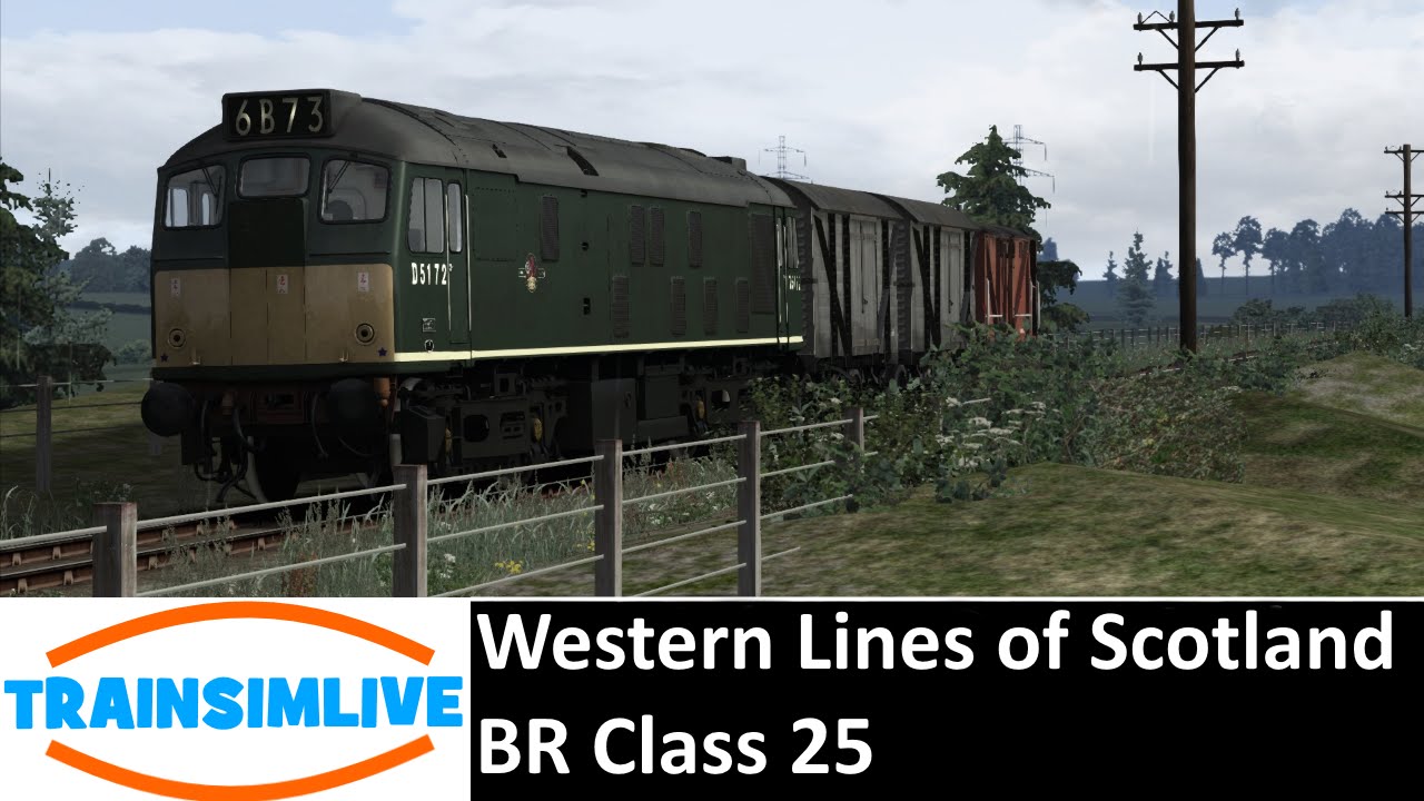 Train Simulator 2015 - Western Lines of Scotland, Class 25