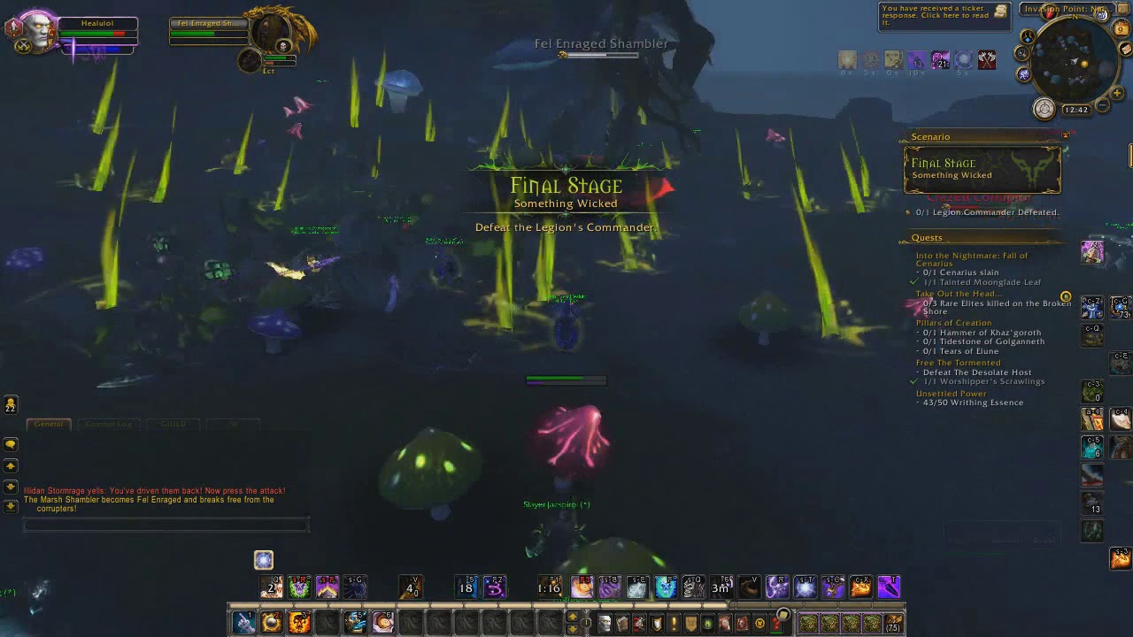WoW Legion : ARGUS Invasion - NAIGTAL!
