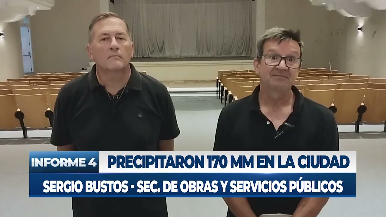 Arq. Sergio Bustos - Consecuencia de las lluvias