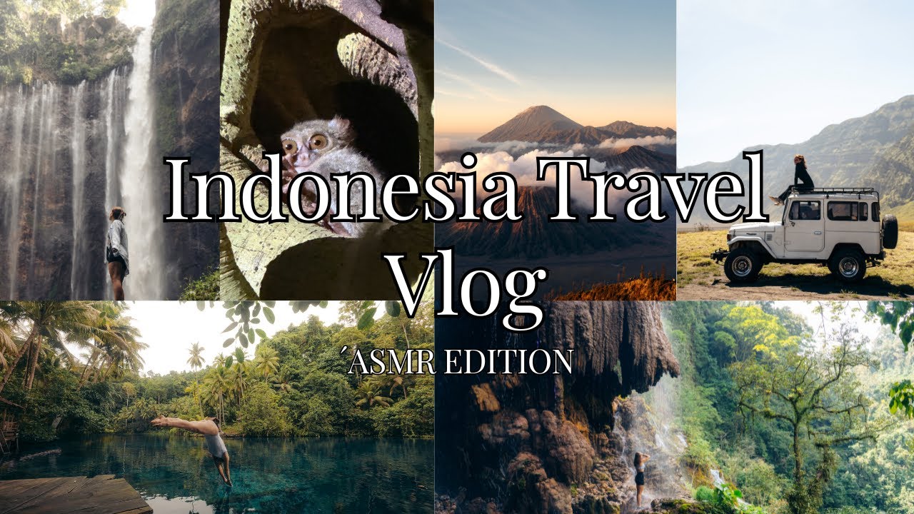 ASMR Travel Vlog | A Week in My Life on Vacation in Indonesia (Whispered Voiceover)🏝️