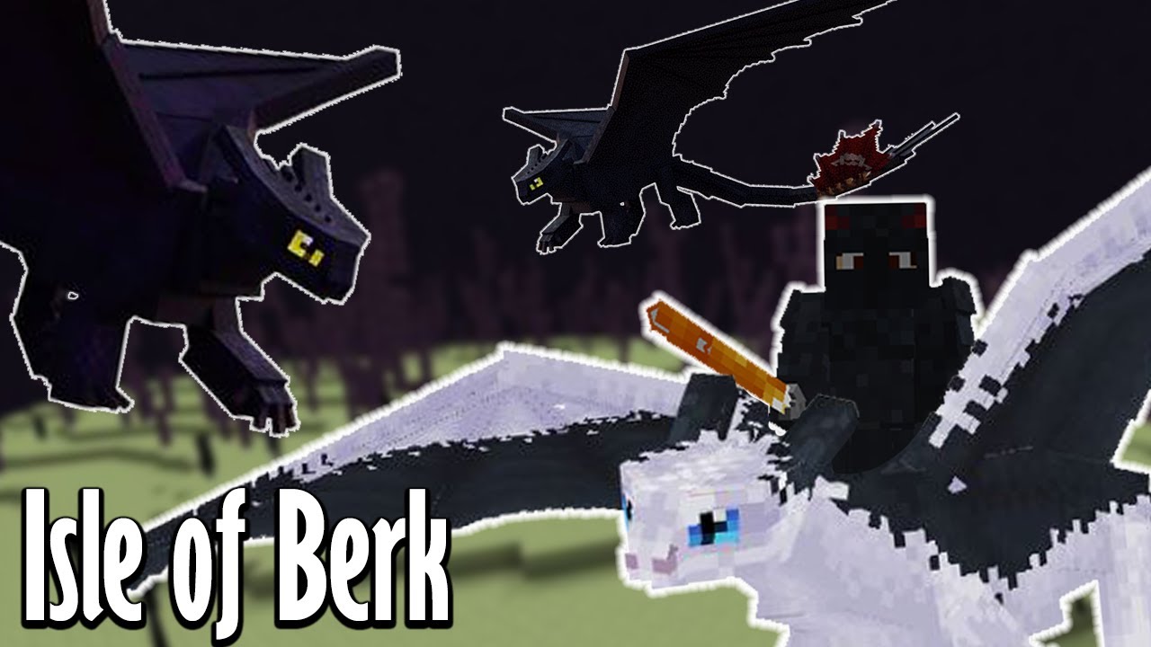 FURY FAMILY IN THE END AND FURY ARMOR!!!! - Minecraft: Isle of Berk