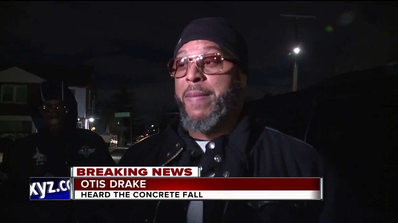 Southbound Lodge closed at 7 Mile in Detroit after retaining wall collapse