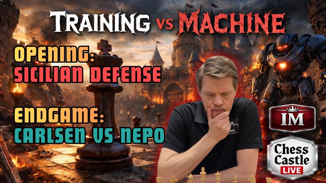 Training vs Machine | ChessCastle Barracks LIVE