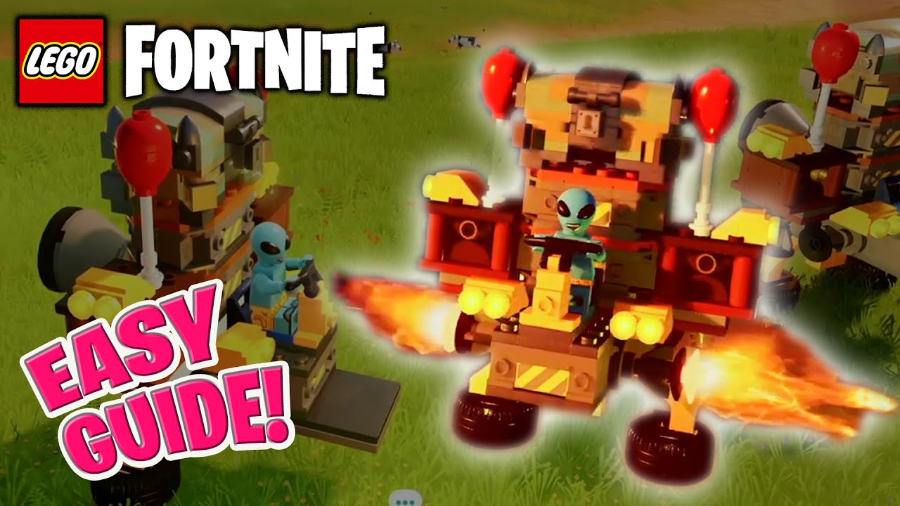 Руководство по реактивному ранцу для LEGO Fortnite! Простое руководство по сборке и лётная школа ...