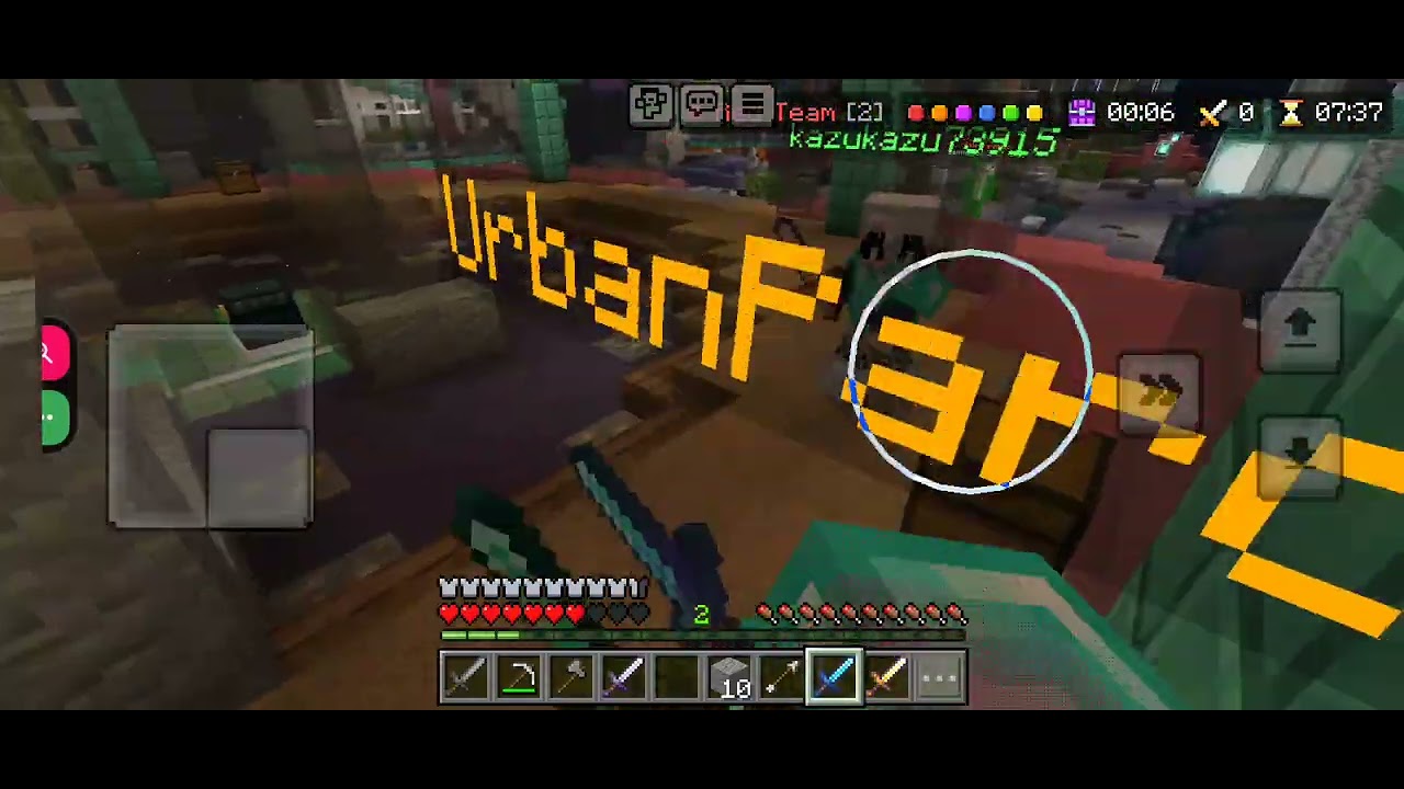 Sky wars Falling in the island floating in air