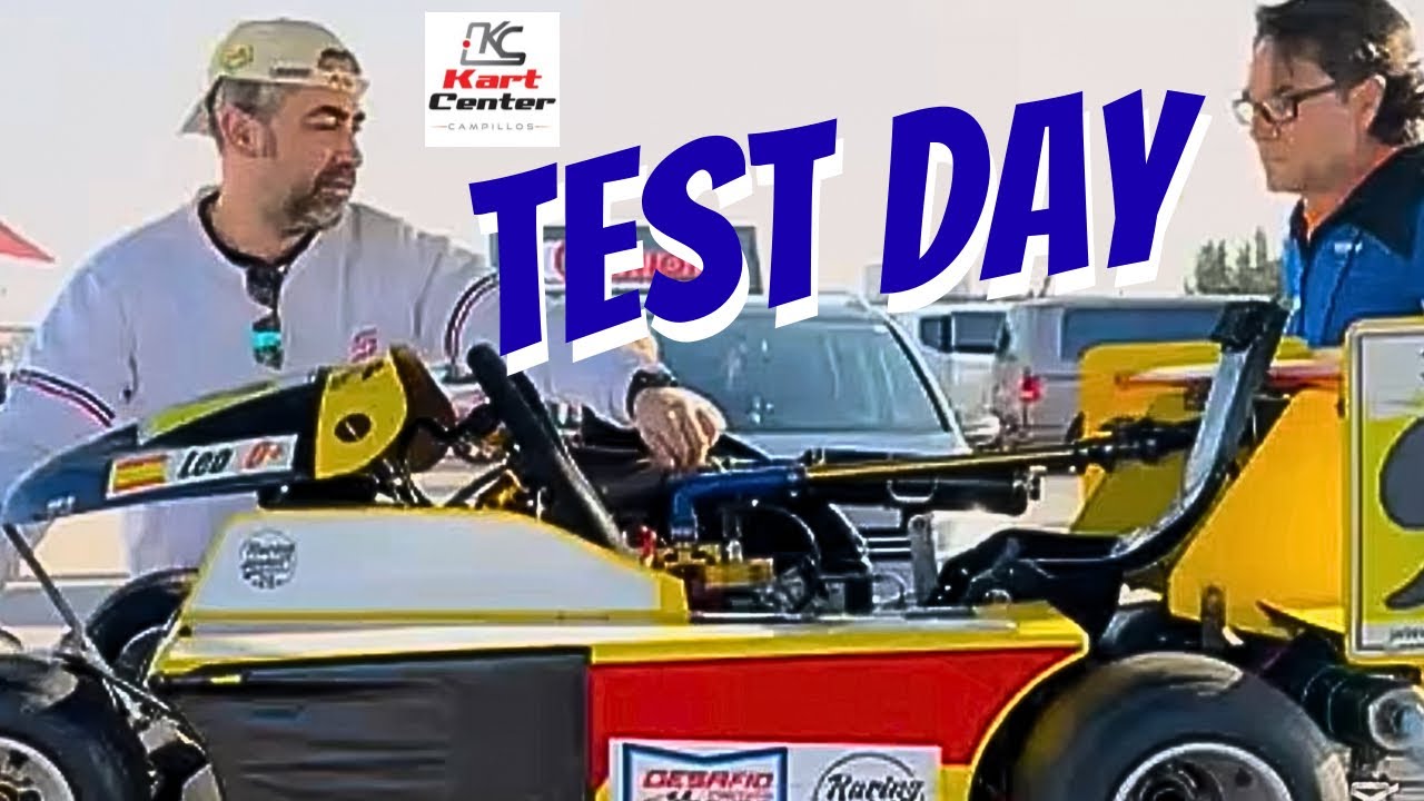 Superkart test day en kart center Campillos | Rodaje del motor recién reparado.
