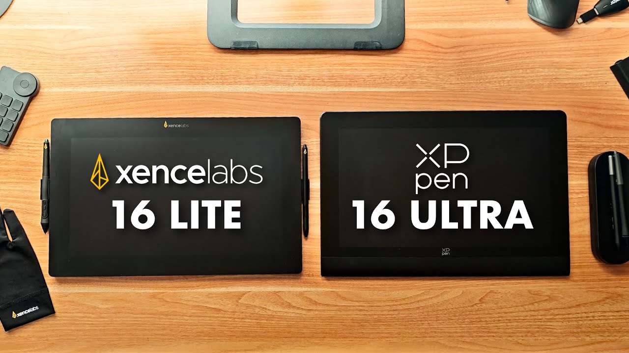 Review Xencelabs 16 Lite VS Artist 16 Ultra ¿La Mejor Tableta Gráfica OLED?