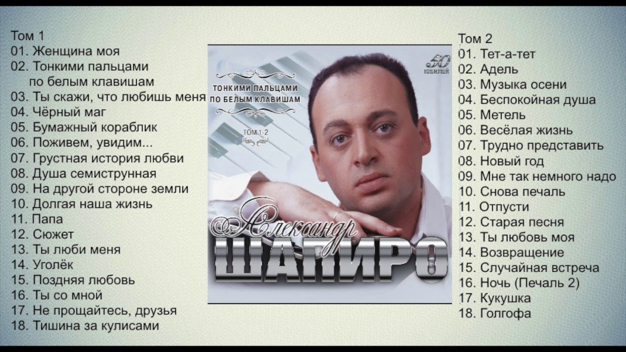 Александр Шапиро - Тонкими пальцами по белым клавишам. Том 1-2