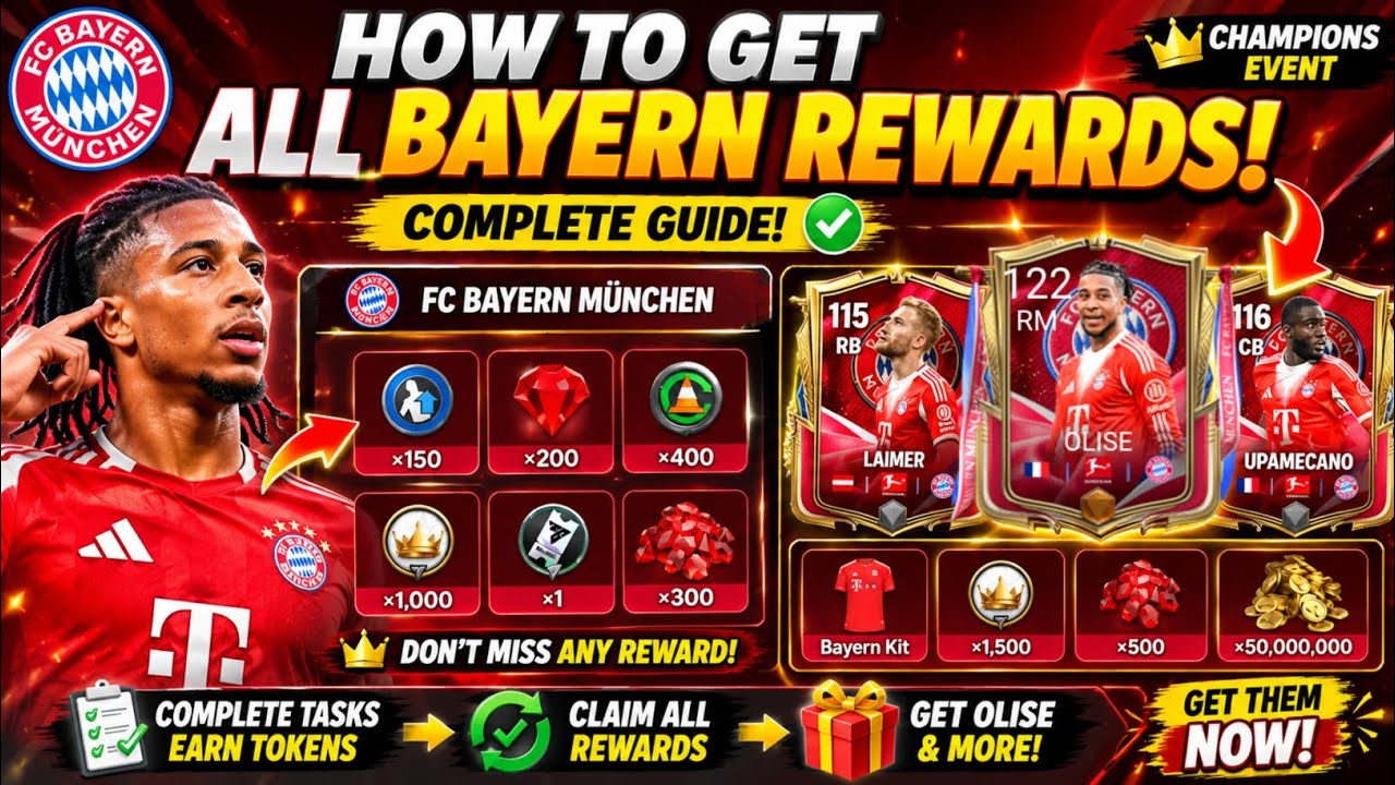 КАК ПОЛУЧИТЬ 122 ТОКЕНА OLISE BAYERN MUNICH CHAMPIONS И ВАУЧЕРЫ DRAFT В EA FC FIFA MOBILE 26