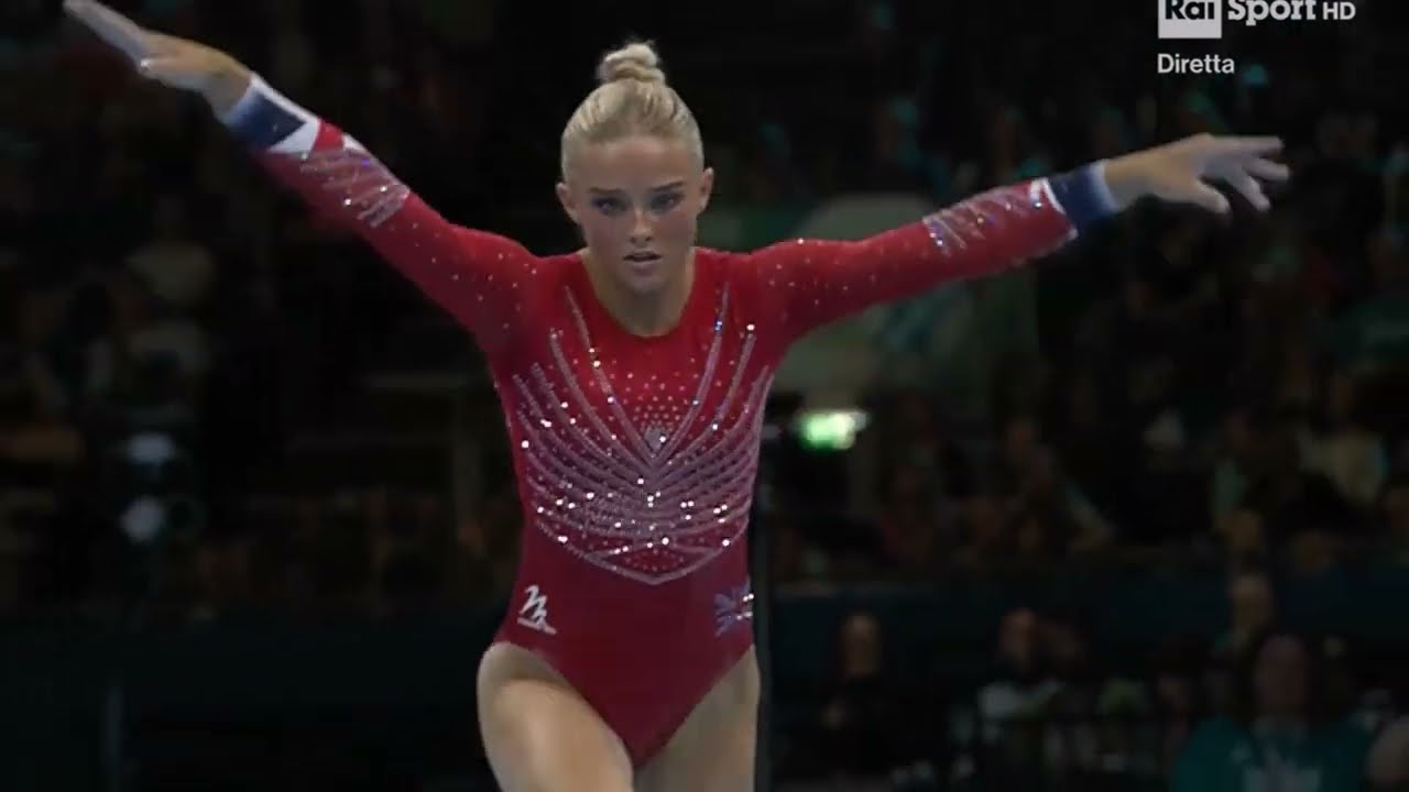 Ruby Evans (GBR) 2025 Leipzig European Championship Mixed Cup FX (13,366)